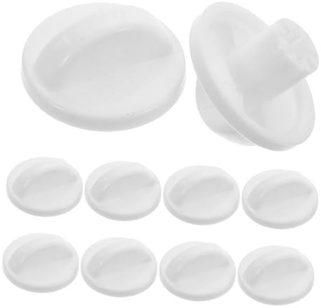 HOMSFOU 10pcs Fan Control Knobs Replacement Knobs for Timer Speed Adjustment Easy Rotary for Fans Quiet Functioning Gear