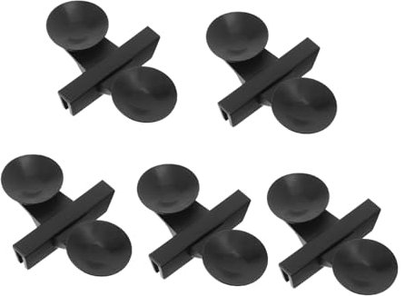 SEWOART Fish Tank Suction Cup Aquarium Clamp Divider Clips 5pcs ABS Material Heater Rod Fixing Isolation Net Support Partition Holder Aquarium Accessories for Glass Tanks