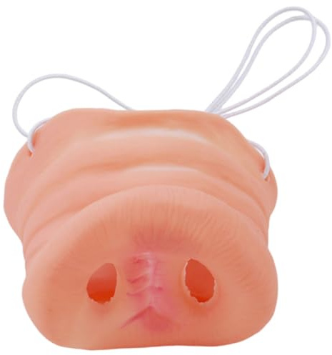 BESPORTBLE Schweine Nase Kostüm Requisite Für Erwachsene Realistische Schweinenase Für Halloween Karneval Und Cosplay Lustige Tier Requisite Feste Und Partys
