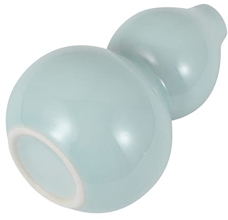 EPIGEIST 1pièce Vase Céramique Décoratif Forme De Gourde pour Arrangements Floraux Vase Hydroponique pour Décoration De Bureau Et Maison Design Élégant Et Pratique