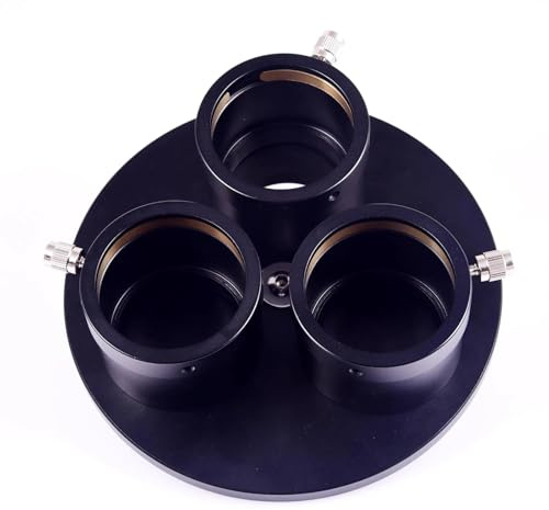 NVZPG AP Set di Accessori for telescopio oculare in Metallo 3 staffe for telescopio Ottica di precisione S8345 Fotocamera for telescopio