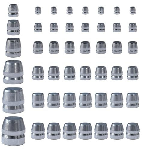 Yarryuter 42 Piezas de Cuñas de de Hacha Redondas, de Seguridad, Cuñas de Metal, Juego de Cuñas de Acero