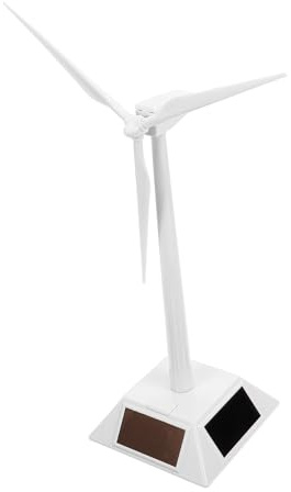 Toyvian Educational Solar Windmill for DIY Science Project Model Easy Assembly Stem Learning Tool for Solar Power for School Experiments and Intelligence Development