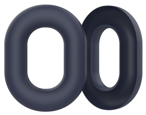 WH-1000XM5 Earpads Protective Covers, XM5 Washable Sweat Ear Pad Covers Silicone Skin Case Cover Compatible with Sony WH1000XM5 Headphones (Blue)