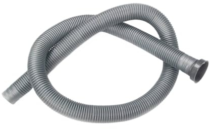 Generic Washer Washing Machine Waste Water Drain Hose Pipe 4Ft Gray(Grey 1.2m)