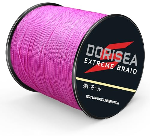 Dorisea Extreme Flaid 100% Pe 300 m/328 yards flätad fiskelina 2,7-250 kg test fisketråd fiskesträng-nötningsbeständig otrolig superline noll stretch liten diameter