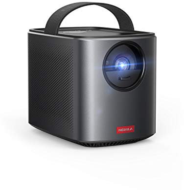 NEBULA Mars II Pro von Anker, Tragbarer kompakter Beamer 500 ANSI Lumen, 720p Bildqualität, Mini Beamer mit 30-150 Zoll, Filmprojektor, ideal für zu Hause, erstklassiges Home Entertainment