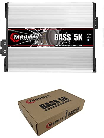 Taramps BASS5K 1 Ohm 5000W 1 Channel Amplifier Car Audio Class D