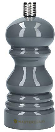 MasterClass Molinillo de Pimienta o Sal, Plástico, Gris, 12 cm