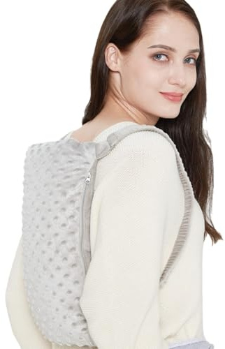 Hot Water Bottle with Cover, Thick Hot Water Bag,Thicker Rubber, BPA & Phthalates Free, Backpack Cover,Could Be Used for Back,Hand,Hip, Stomach,Leg