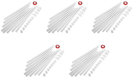 liovitor 5 set en sladd kanal kabelconcealer- -03 sladdskydd väggsystem – 125 kabelskydd racerbana kit