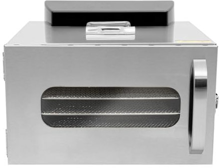 Disidratatore alimentare 400 W, 30 – 90 ℃, essiccatore per frutta e verdura in acciaio inox, 6 strati, in acciaio inox, tempo regolabile, display LCD