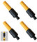 4 Pcs Hose Nozzle,Adjustable End Sprayer Gun Pipe Accessories Garden Spray Nozzles Connector Attachment Plastic Easy Hosepipe Head Sprayers Replacement for Outdoor Watering with Pressure Shower
