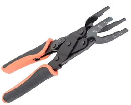 Ergonomic Pipe Disconnect Tool Push Release Mechanism Carbon Steel Disconnect Tongs 1/ 2inch 3/4in 1in Plumbing Tool Push to Brass Fitting