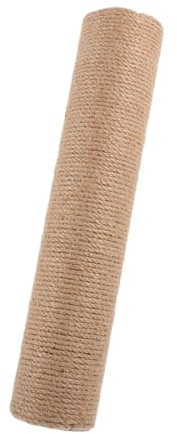 BAZEITFLOW Rascador Gato Vertical de Cuerda de Yute Duradero para Protección Muebles y Accesorio DIY de Torre Escaladora Recambio para Gatos Hogar