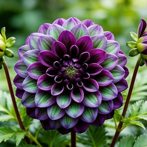Bulbos de Dalia Perenne, Bulbos de Dalia, Fácil de Plantar y Mantener, Ideal para Jardines Primavera, Verano en Pleno Sol-2 Rizomas-F