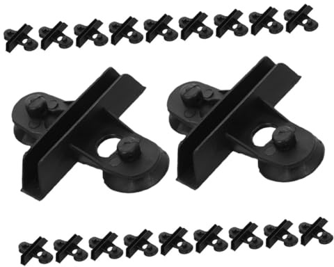 VALICLUD 20pcs Fish Tank Partition Brackets Glass Suction Cups, Aquarium Divider Clips for Isolation Nets, Reusable Fish Separator Holder for Aquatic Tank Supplies