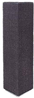 Sofa-Scratcher Squared' Cat Scratching Post & Couch-Corner/Furniture Protector (Black)