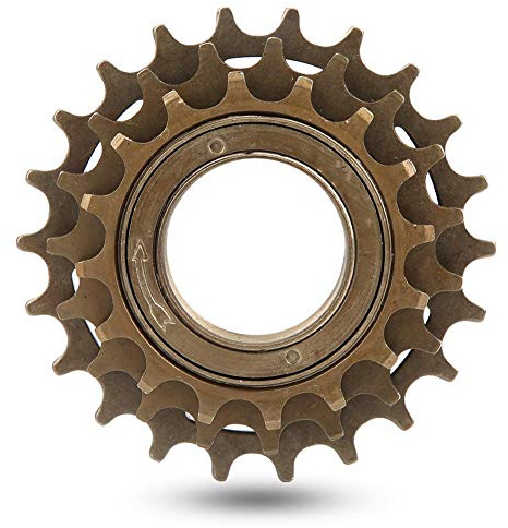 Keenso Vélo 3 Roues Libres, 16/19/22 t métal 3 Vitesses Volant Moteur vélo de Montagne Roue arrière pignons Accessoire pour vélo de Route de Montagne