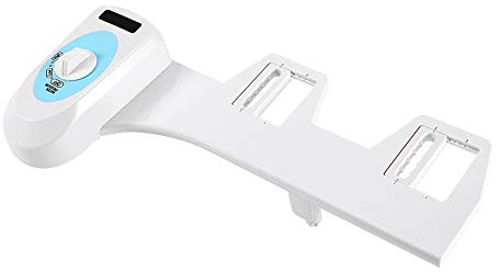 Bidet WC-Aufsatz mit Dusch-WC Funktion, Nichtelektrisch, Mechanisch, Selbstreinigende Düse, Frischwasserspray, zur Intimpflege