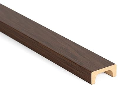 Bildershop-24 14er Set Kabelkanal für Wandpaneele & Deckenpaneele Dekowa in Eiche Braun 262 x 5,1 x 2,2 cm