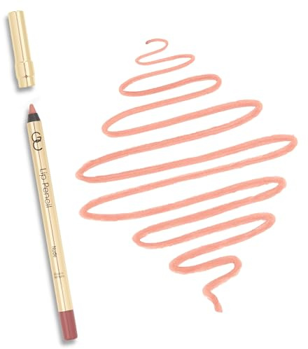Gerard Cosmetics Lip Pencil (Nude), Ultra Pigmented Matte Nude Lip Liner, Long Lasting, Hydrating Creamy Formula, Cruelty Free