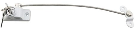 TAODAN Blocco di sicurezza per finestra per la prevenzione della caduta dei bambini, protezione per bambini, limitatore per finestra a battente, blocco di sicurezza bianco, 20 cm, adatto per casa,