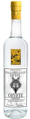Orujo Aguardiente Gerardo Ruelas Sotol Coyote Durango Blanco 70 cl