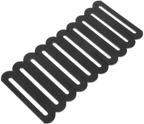 SOLUSTRE 1 Satz Flache Ausbesserungsplatte Aus Edelstahl Mit Einzelnem Schlitz Verstellbare Flache Befestigung Verschiebbare Halterung Verbindungs Eckstrebe Für Holzmöbel DIY Werkbank