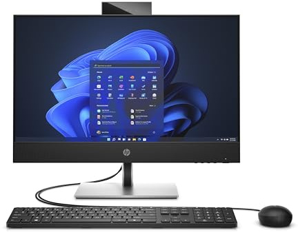 HP ProOne 440 G9 Intel? Core? i3 i3-13100T 60,5 cm [23.8] 1920 x 1080 Pixel PC All-in-one 16 GB DDR4-SDRAM 512 GB SSD Wi-Fi 6E [802.11ax] Nero, Argento (HP ProOne 440 G9 All-in-One i3-13100T)