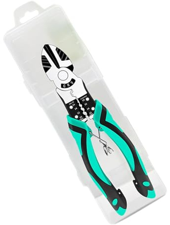 Pinza diagonale per elettricista con comoda impugnatura adatta per tagliare fili spelatura manipolazione efficiente resistente alla ruggine pinze per elettricisti professionali