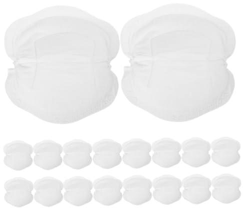 GALPADA 24piezas Discos Absorbentes Pecho Prueba De Fugas Unidades Blancos Almohadillas De Lactancia Superabsorbentes Para Uso Diurno y Nocturno