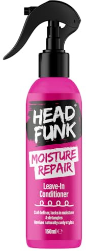 Head Funk Leave In Conditioner Spray for Hair | Curl Definer, Locks in Moisture & Detangles - Revives Natually Curly Styles | Moisture Repair Conditioner Spray (150ml)