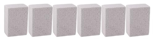 Piedras pómez para Piscina, Bloque de Limpieza de Material de PVC para Fregadero de Cocina, bañera, Juego de 6 uds. (M(66x45x17cm/26x17,72x6,69 Pulgadas))