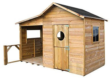 Casetta in legno da giardino (ELA - 240 x 125 x 173H)