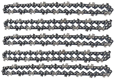 5 Stück Mini-Kette für , 15,2 cm (6 ), Führungsschiene für , , tragbare Sägekette
