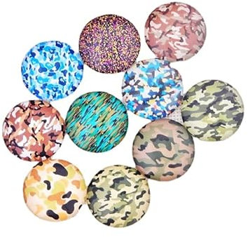200 Stück Glasnuggets Bunt Gemischte Farbe Glassteine Glassteine Bunt Zum Basteln Muggelsteine Bunt Für DIY Halskette Anhänger Foto Schmuckherstellung (12,45MM)