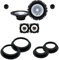 Kit 6 Casse ALPINE SXE-1750S + SXE-1025S per Mercedes Classe A/Classe B dal 2005 al 2012 con 2 Supporti Anteriori e 2 Supporti Posteriori
