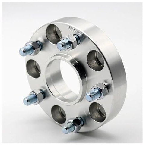 Auto-Rad-Distanzscheiben Für VW Für Amarok Für Transporter T5/T6 2 Stück 25/30/35/40/45mm PCD 5x120 CB = 65,1mm Spurverbreiterung Adapter M14xP1.5 Spurverbreiterung(30mm Silver)