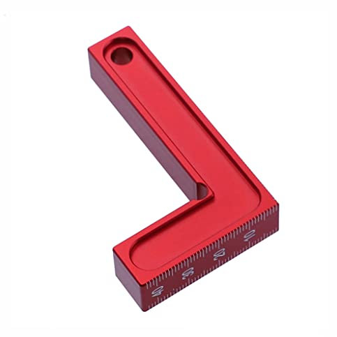 Red Aluminium Alloy Woodworking Corner Clamp Tools for Box/Door/Picture Frames Clamping Tool 2.95x1.77x0.59inch
