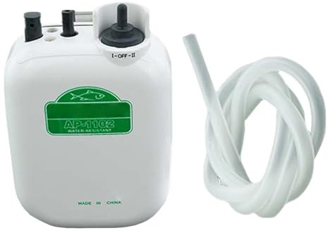Luftpumpen für Aquarien, batteriebetrieben, Sauerstoff-Luftsprudler mit Luftschlauch, Angelpumpen, Sauerstoffpumpen