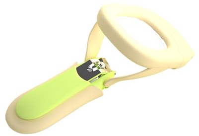 Coupe-Ongles pour Bébé | Coupe-Ongles Électrique à LED avec Grossissement 25X,Ciseaux de Sécurité Soin des Ongles Usage Nuit Familles Maison Voyage