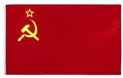 Bandiera dell'Unione Sovietica-vivido Colore E Fade Proof,Falce E Martello Design,Russo Bandiera Socialista Repubbliche Nazionali Poliestere Per P