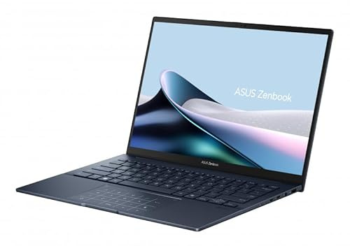ASUS - PC Portable 14'' OLED - Intel Core Ultra 5 225H - 16Go RAM - 512Go SSD - Windows 11 Pro - Clavier AZERTY Rétroéclairé - Zenbook Pro - Aluminium Bleu