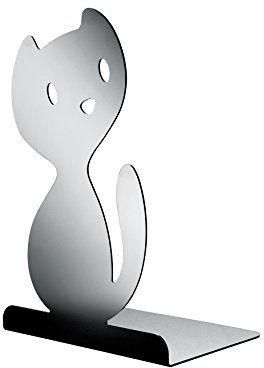 Alessi AMMI30 2 Vigo Buchstütze - Edelstahl 18/10 glänzend poliert