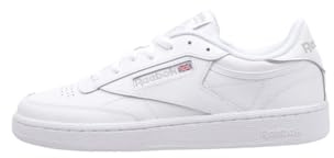 Reebok Club C 85, Sneaker Donna, Bianco White Light Grey, 40 EU