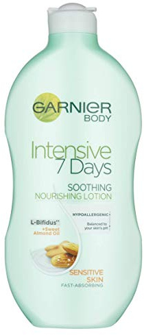 Garnier Intensive 7 Days Almond Oil Body Lotion Sensitive Skin 400ml