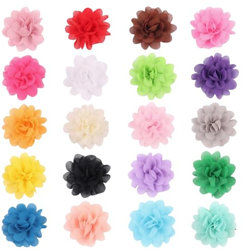 20 pinzas de pelo para bebé, 2 pinzas de gasa para el cabello, pinzas de cocodrilo para el pelo, accesorios para el cabello para bebés, niñas, bebés, adolescentes, niños pequeños (colores mezclados)