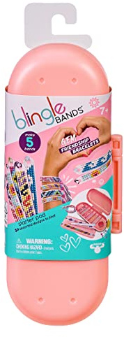 Blingle Bands 25222 DIY Gem Freundschaftsarmband, 5 Band On The Go Starter Pod in 6 Stück CDU-Arts & Craft Activity ab 7 Jahren, Mehrfarbig