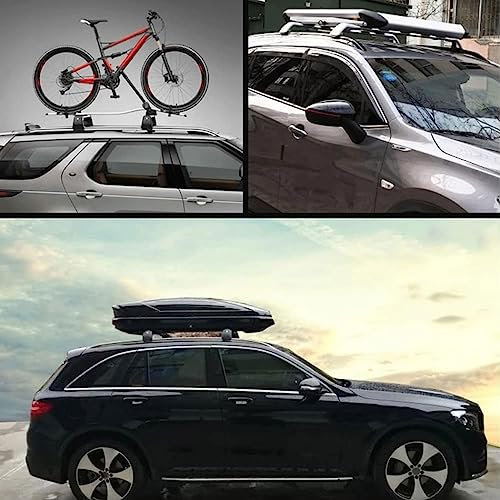 Car Roof Rack Bars for Dacia Duster 2018 2019, Rooftop Luggage Carrier Crossbar Cargo Transportrack Rail Rack Cross Bar Aluminium Accessories